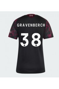 Liverpool Ryan Gravenberch #38 Fotballdrakt Tredje Klær Dame 2026-27 Korte ermer